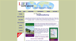 Desktop Screenshot of lifewellspent.com